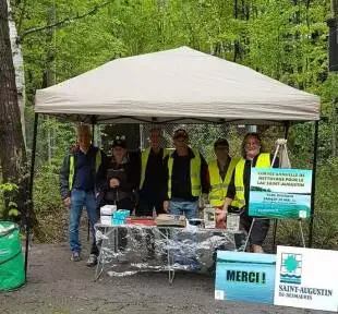 Les membres du CA et les accompagnateurs-c