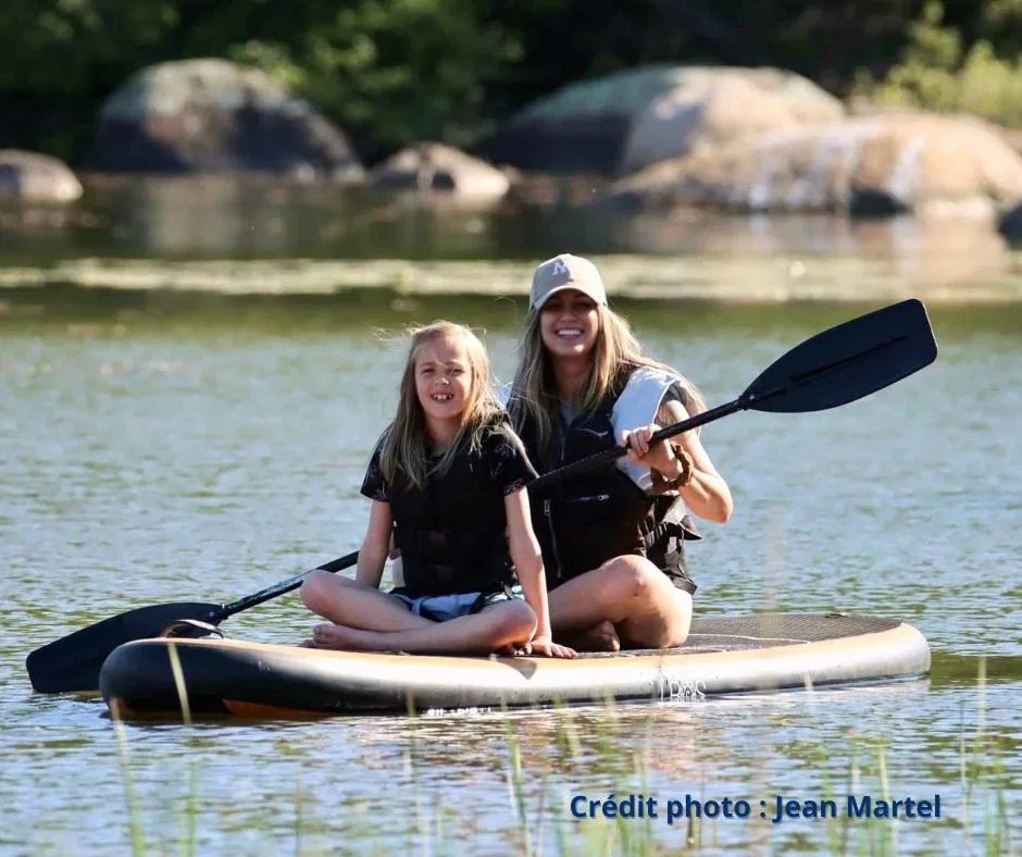 L'été au lac Saint-Augustin