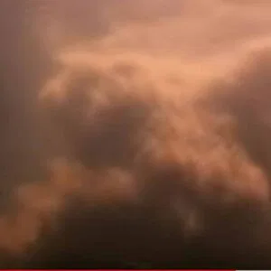 Le brassage de l'eau sous la surface